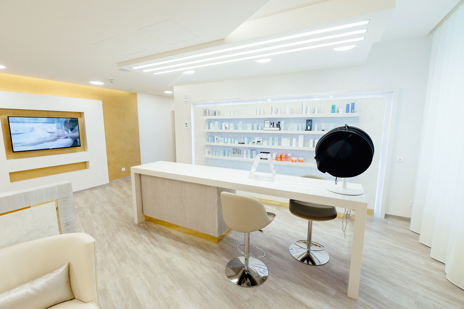 Wartebereich im Kuzbari Zentrum